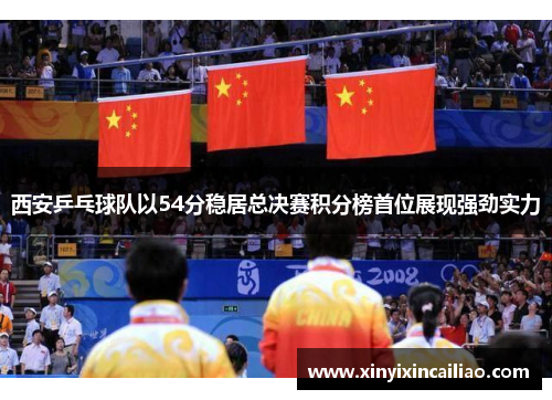 西安乒乓球队以54分稳居总决赛积分榜首位展现强劲实力